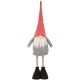 9. DECORATIVE GNOME ON TELESCOPIC LEGS 64-79CM GRAY