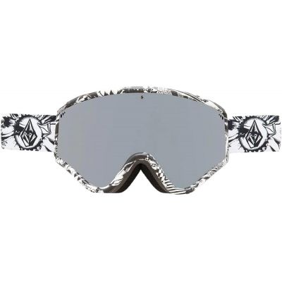 3. Volcom YAE OP ART/SILVER CHROME Women's/Men's Ski Goggles UV Protection Snowboard Gray (VG0722318)