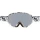3. Volcom YAE OP ART/SILVER CHROME UV protection snowboard goggles women/men gray (VG0722318)