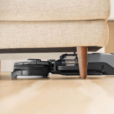 5. Bissell SpinWave + Vac Pet Pro Upright Battery Vacuum Cleaner Wet & Dry Cyclonic 0.4L Dust Bag Black, Gray