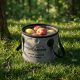 3. FOLDABLE TRAVEL BUCKET ROUND WATER CONTAINER 8L GREY REDCLIFFS