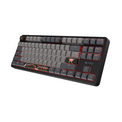 7. FURY KANABO K6 US GAMING KEYBOARD RGB BACKLIGHT MAGNETIC BLACK-GRAY