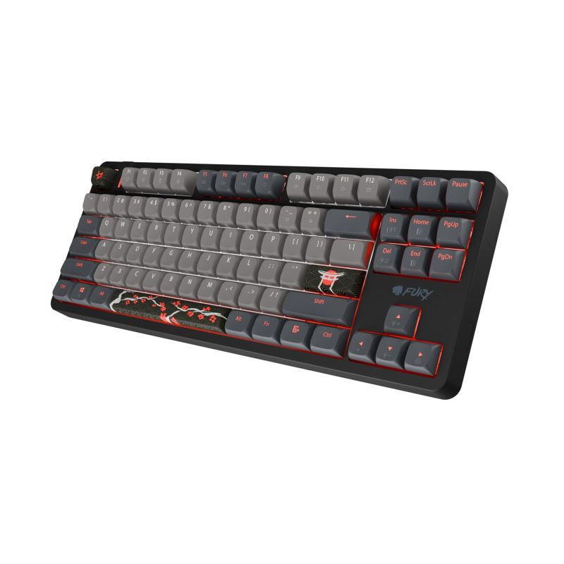7. FURY KANABO K6 US GAMING KEYBOARD RGB BACKLIGHT MAGNETIC BLACK-GRAY
