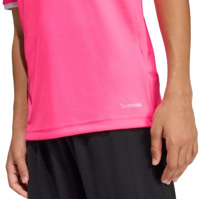 7. adidas Entrada 26 Jersey kids' t-shirt pink KE9846