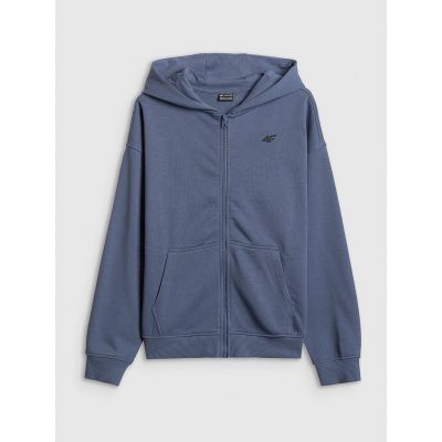7. Boy's loose hooded sweatshirt 4F 4FJRSS26TSWSM3051-33S
