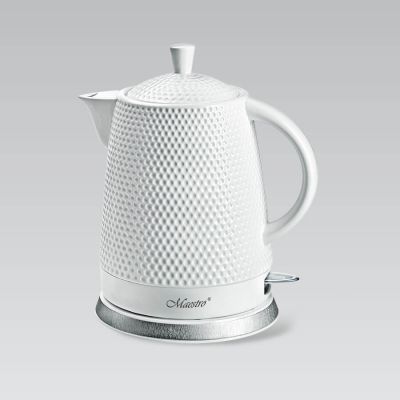 3. Ceramic electric kettle 1.5L 1500WMR-069-WHITE MAESTRO
