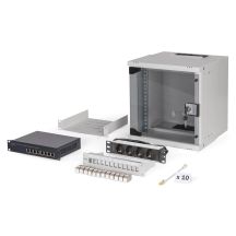 10" network package, 6U rack and hardware, gr SOHO Pro version, no assembly required