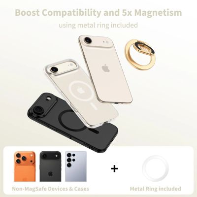 4. Tech-Protect MMR400 Lamano Magnetic Ring for Phone - Gold