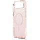 6. Guess IML Gradient Triangle Logo MagSafe iPhone Air Case - Pink