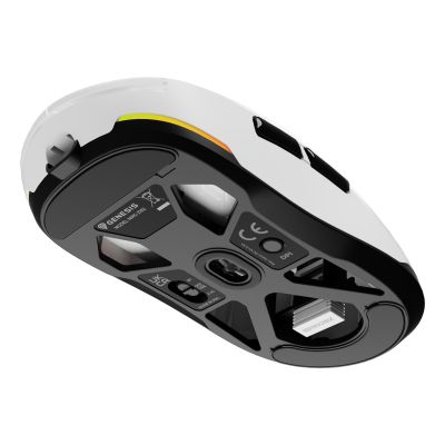 14. GENESIS Zircon 660 Gaming Mouse Right Side RF Wireless + Bluetooth + USB Type-A Optical 12000 DPI