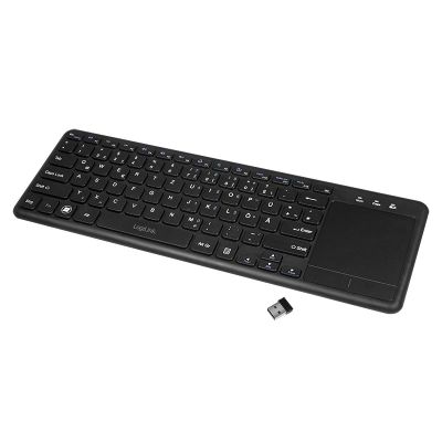 2. LogiLink ID0188 Keyboard Home RF Wireless QWERTZ Black