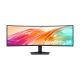 19. Samsung S95UC 124.5 cm (49") 5120 x 1440 px Dual QHD LCD Computer Monitor Black