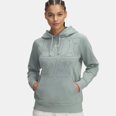 Under Armor Rival Fleece Hoodie W 1379500348