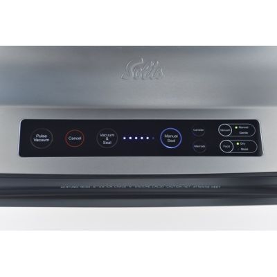 3. Solis Vac Prestige 800 mbar Vacuum Sealer Black, Stainless Steel