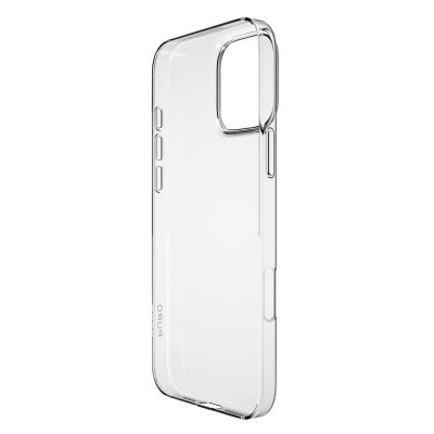5. Puro 03 Nude Silicone Case for iPhone 16 Pro Max - Transparent