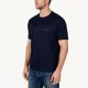 4. Paul&Shark Men's Cotton and Lyocell T-shirt Navy Blue 26411007-13