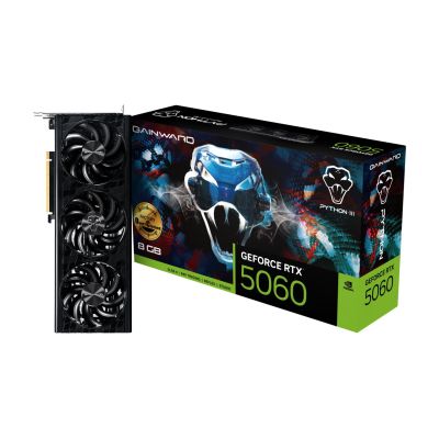 10. Gainward GeForce RTX 5060 Python III OC graphics card, 8192 MB GDDR7