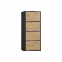 ALMA ANTHRACITE/ARTISAN CHEST OF DRAWERS