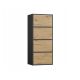 ALMA ANTHRACITE/ARTISAN CHEST OF DRAWERS