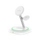 4. Tech-Protect QI15W-A46 3in1 Magnetic MagSafe Inductive Charger - White