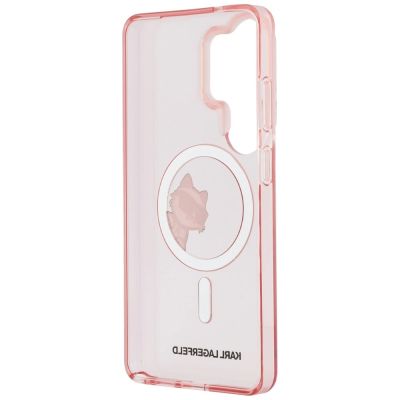 7. Karl Lagerfeld IML Peekaboo Choupette MagSafe Case for Samsung Galaxy S26 Ultra - Pink