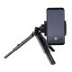 18. Mini tripod selfie stick holder for phone camera GoPro 16 - 21 cm black