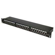 Extralink Patchpanel CAT5E STP V2 24 ports