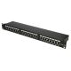 Extralink Patchpanel CAT5E STP V2 24 ports