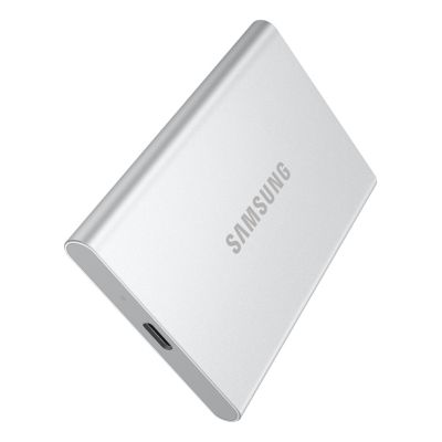 6. Samsung T7 Resurrected 2TB Silver External SSD Drive