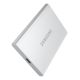 6. Samsung T7 Resurrected 2TB Silver External SSD Drive