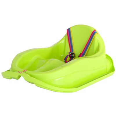 8. PLASTIC MINI BOBEK SLEDGE GREEN