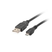 Lanberg CA-USBM-10CC-0018-BK cable (USB 2.0 M - Micro USB M; 1.8m; black)