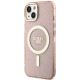 2. Guess GUHMP14MHCMCGP iPhone 14 Plus 6.7" pink/pink hardcase Glitter Gold MagSafe