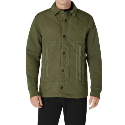 14. Tommy Hilfiger Mix Media Quilted Coach Jacket M MW0MW27894