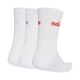 2. Adidas Linear Crew Cushioned 3 Pairs Socks White KB0083