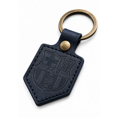 7. FC Barcelona keychain original licensed leather pennant BLL7061N
