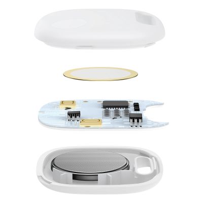 11. Baseus T2 Pro smart GPS tracker for children's handbag keys white (FMTP000002)
