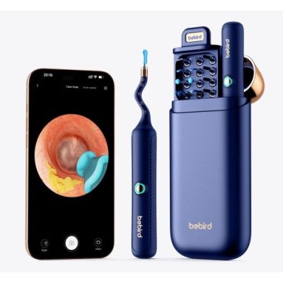 Bebird EarSight Plus I35R 3-in-1 Otoscope with Camera, Blue