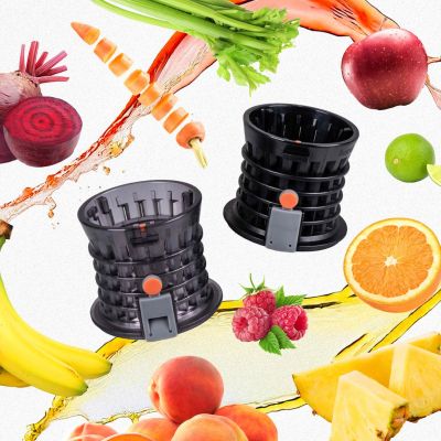35. ELDOM SLOW JUICER PJ350 250 W BLACK TWO FILTERS NEW GENERATION HEAVY PRESS