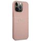 4. Guess GUHCP13XPSASBPI iPhone 13 Pro Max 6.7" pink/pink hardcase Saffiano Stripe