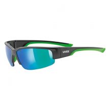 Uvex Sportstyle 215 glasses black and green