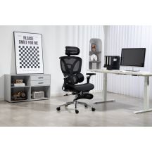 Activejet ergonomic office chair YK848, black