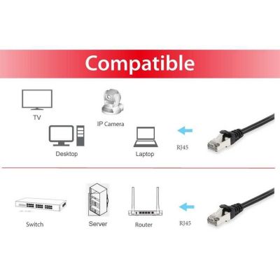 3. Equip 606110 Network Cable Black 20m Cat6a S/FTP (S-STP)