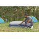 9. Bestway 6716T Air Mattress Double Mattress Blue, Gray