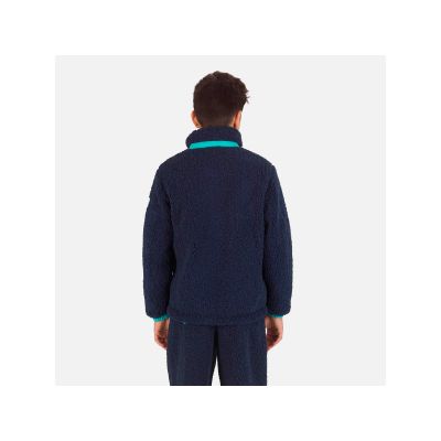 2. ROSSIGNOL Junior Fleece Jkt Sweatshirt Navy Blue
