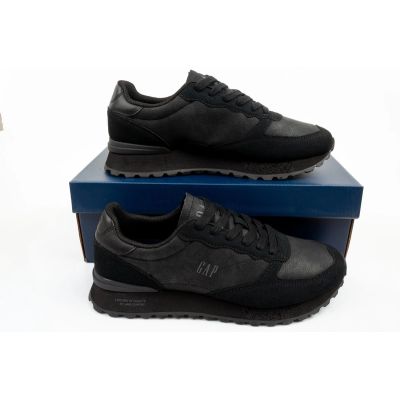 9. GAP men's sports shoes Osaka black sneakers comfortable fashionable