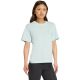 4. adidas Essentials Small Logo Cotton Light Blue Women's T-Shirt JY4965