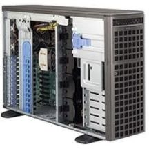 Supermicro SC747 BTQ-R2K04B Case - Tower - 4U - Extended ATX - SATA/SAS - Hot-Swap 2000 Watt - Schwarz
