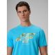 4. Men's regular printed T-shirt 4F 4FRSS26TTSHM4305-33S