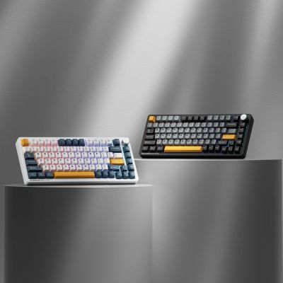 7. Machenike K600-B82W Wireless Mechanical Backlit Gaming Keyboard GR Silver Switch - Black